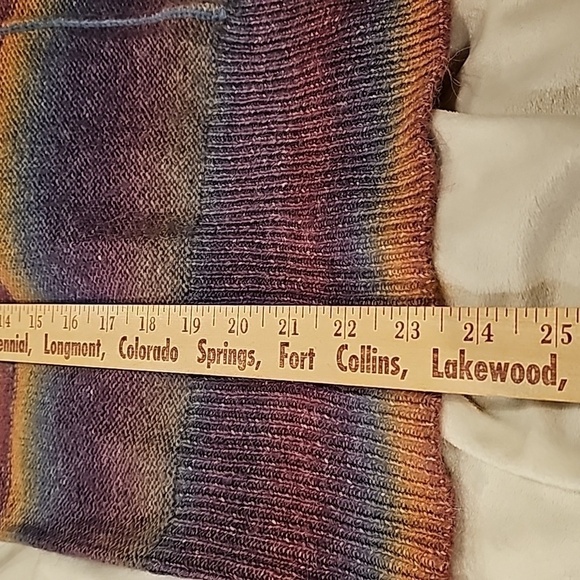 Beach lunch lounge collection multi color sweater ladies large great condition - Picture 8 of 12